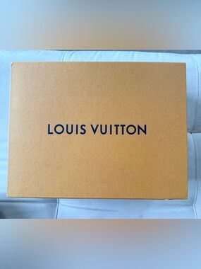 Louis Vuitton Storage Drawer-style Orange Box – Large Size – Authentic